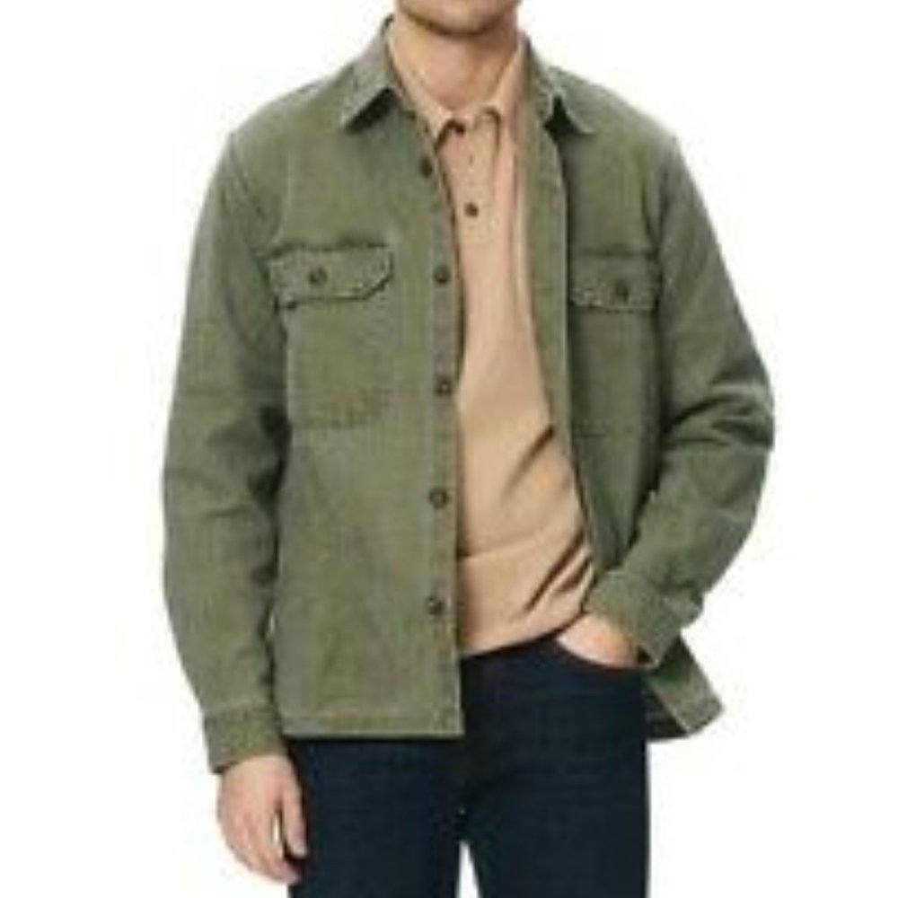J Crew Wallace & Barnes Duck Canvas Shirt-Jacket
